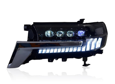 Dulux LED Headlight Suitable For Toyota LandCruiser 200 Series 2016 - 2021 - OZI4X4 PTY LTD