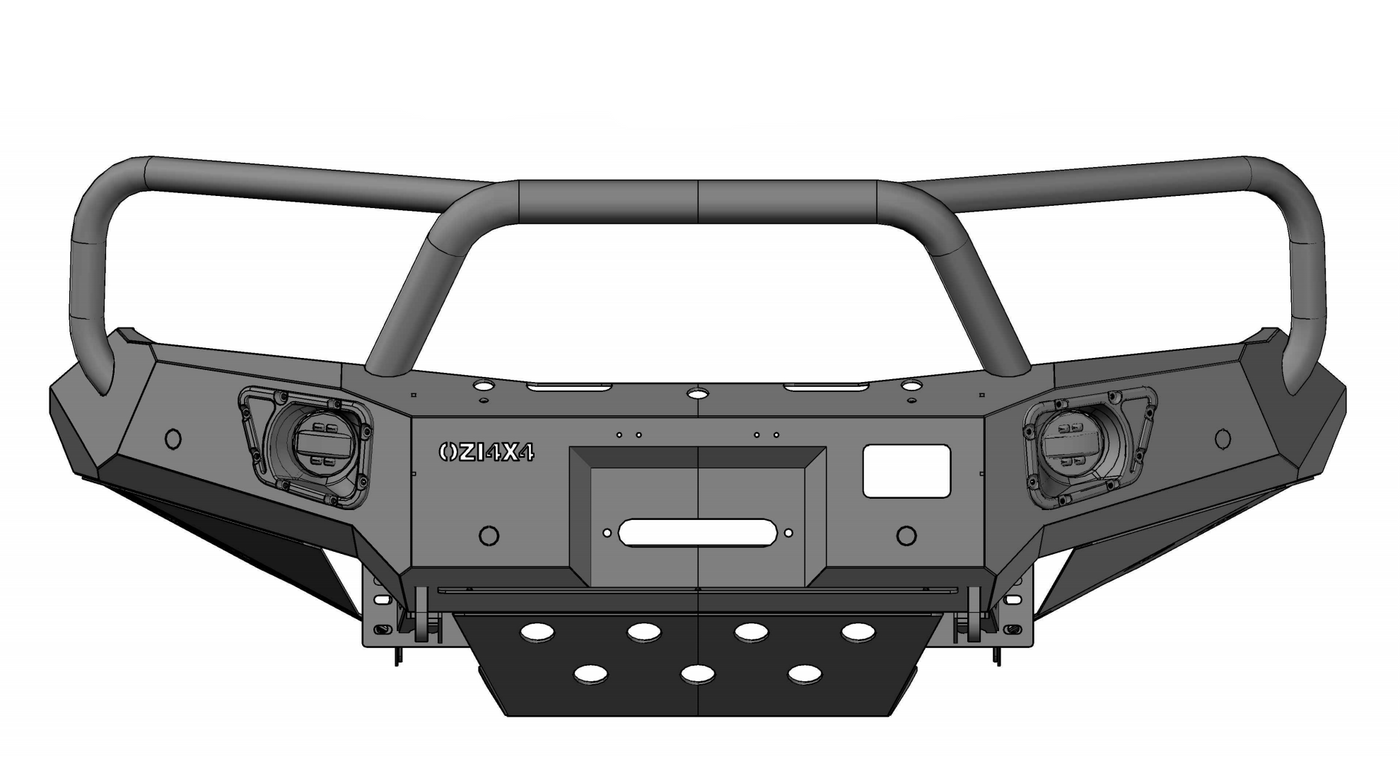 OZ Bar Bullbar Suitable For Toyota Hilux 2012-2015 - OZI4X4 PTY LTD