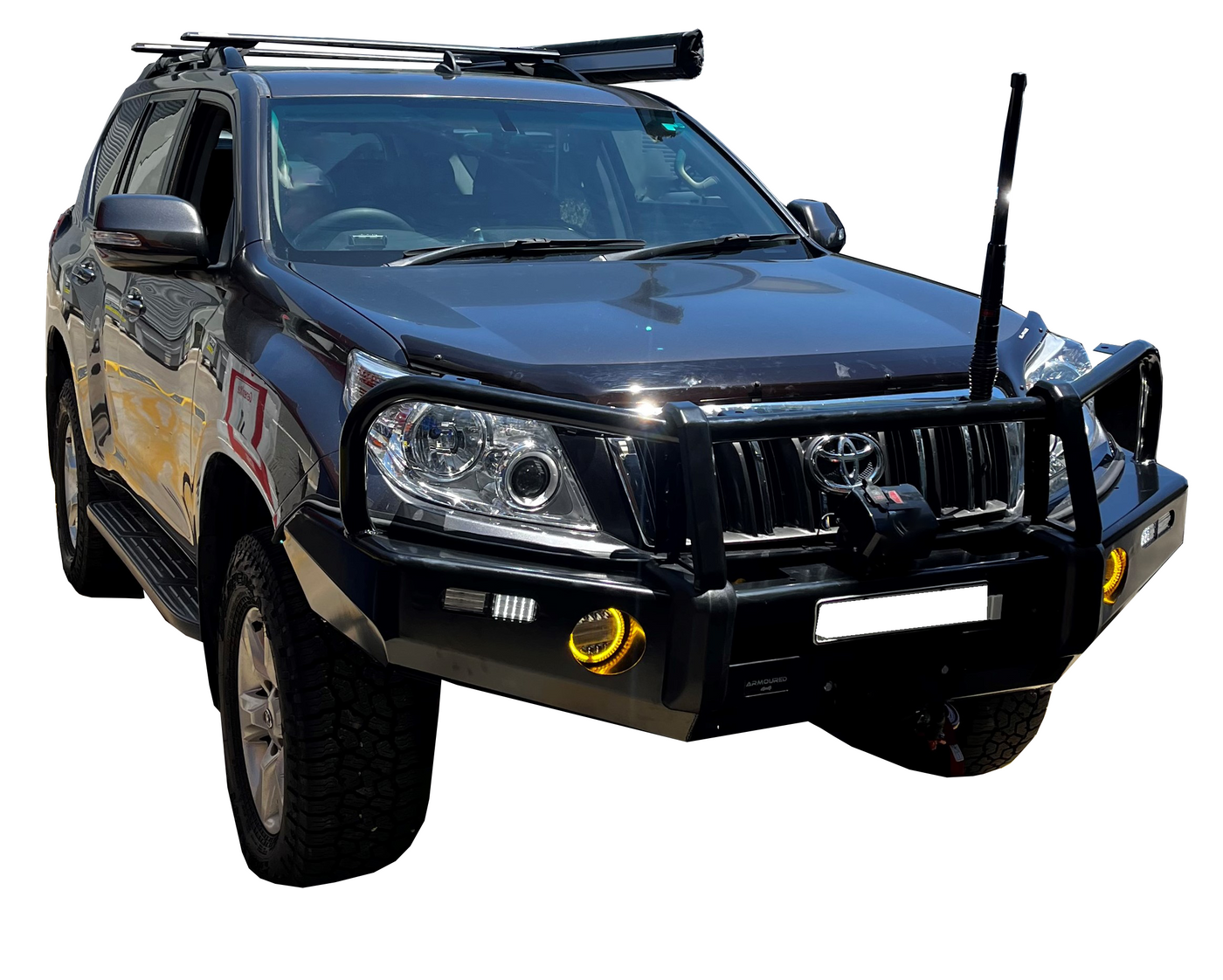 Competition Bullbar Suitable for Toyota Prado 150 Series 2009-2013 - OZI4X4 PTY LTD