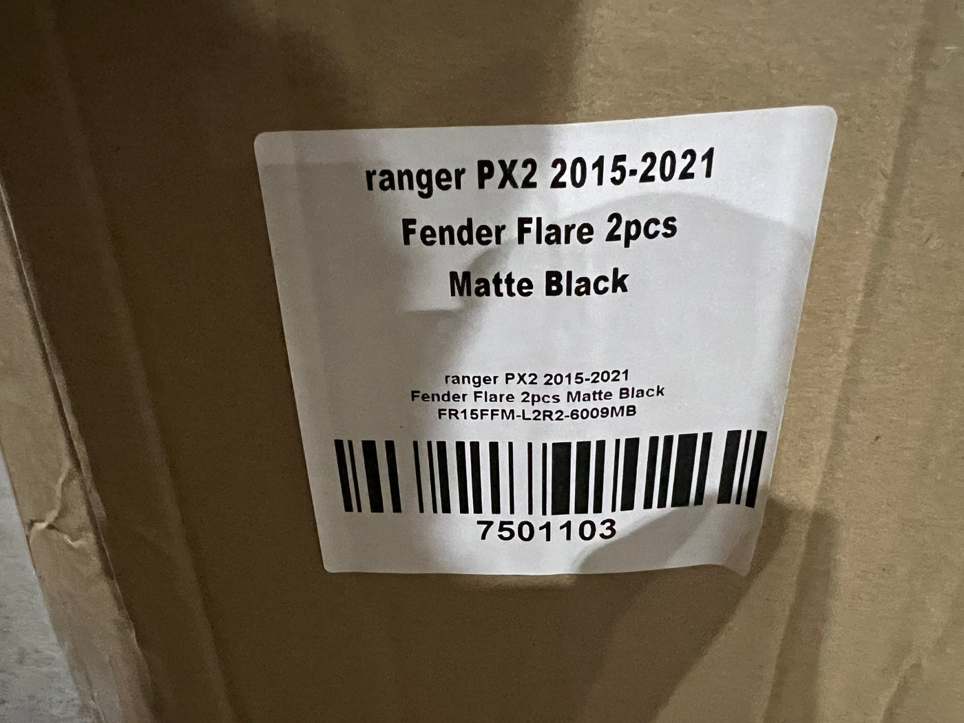 Jungle Flares 2 Piece Suits Ford Ranger PX3 2018-2022 - OZI4X4 PTY LTD