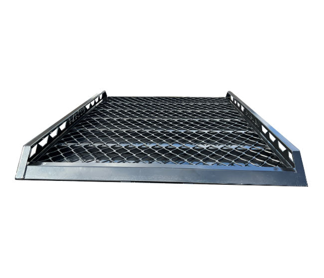 1800MM Low Profile Tradesman Canopy Ladder-Rack Black (Universal) - OZI4X4 PTY LTD