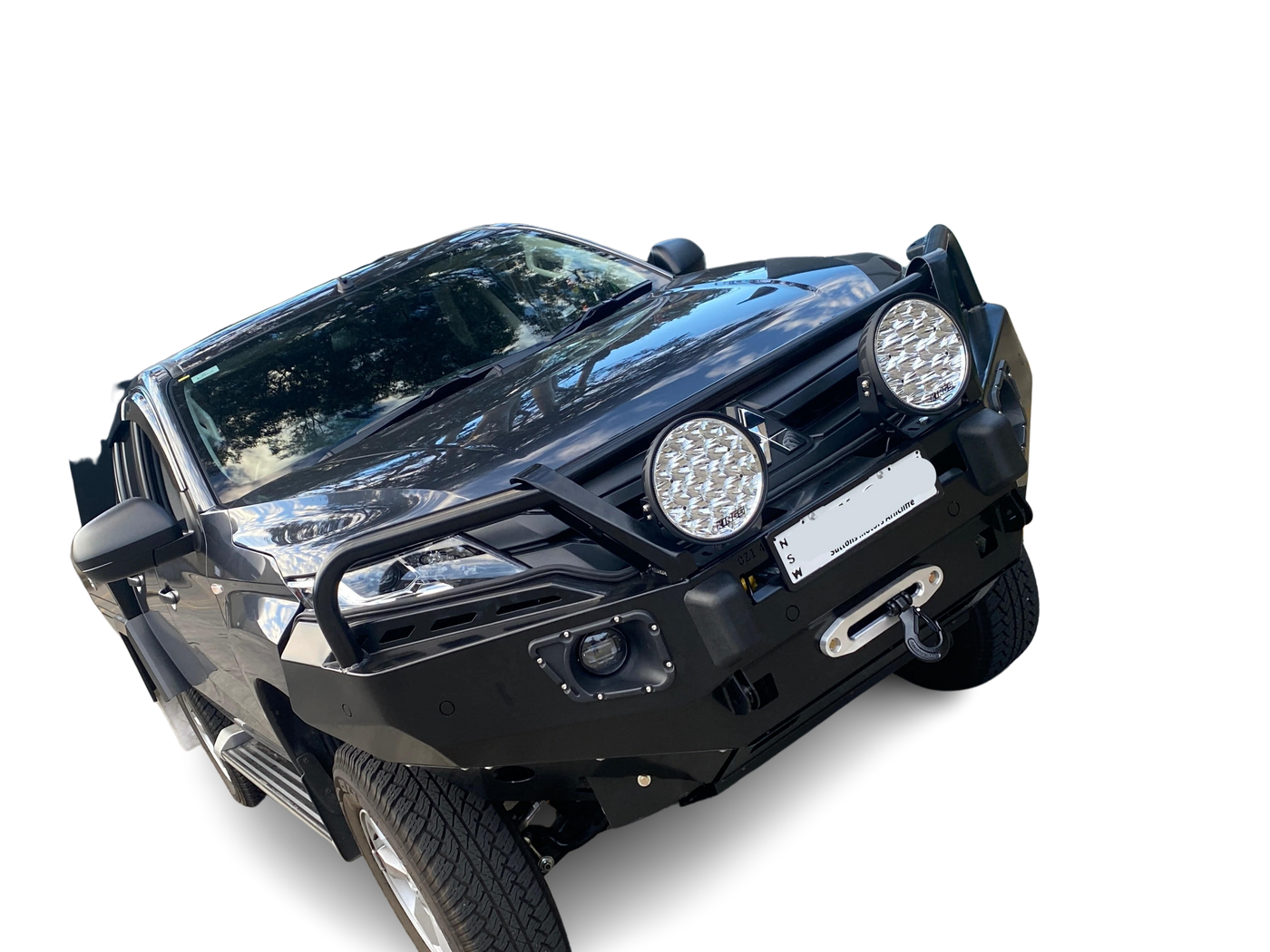 Safari Bullbar Suits Mitsubishi Triton MR Bullbar & Pajero Sport 2019+ - OZI4X4 PTY LTD