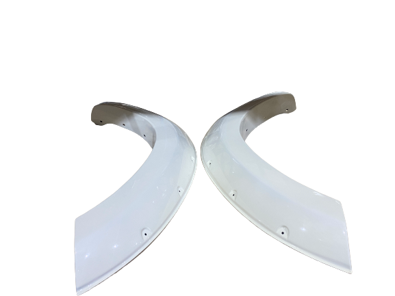 White Jungle Flares 2 Piece Suitable for Toyota Hilux 2012-2014 - OZI4X4 PTY LTD