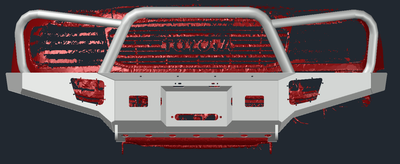 OZ Bar Bullbar Suitable For Toyota Landcruiser 100 Series (IFS Only) (Pre-Order) - OZI4X4 PTY LTD