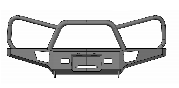 OZ Bar Bullbar Suitable For Toyota Landcruiser 80 Series (Pre-Order) - OZI4X4 PTY LTD