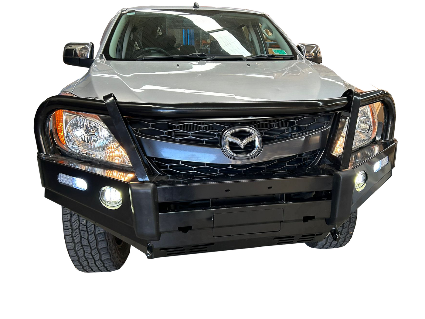 Competition Bullbar Suits Mazda BT50 2011-2019 - OZI4X4 PTY LTD