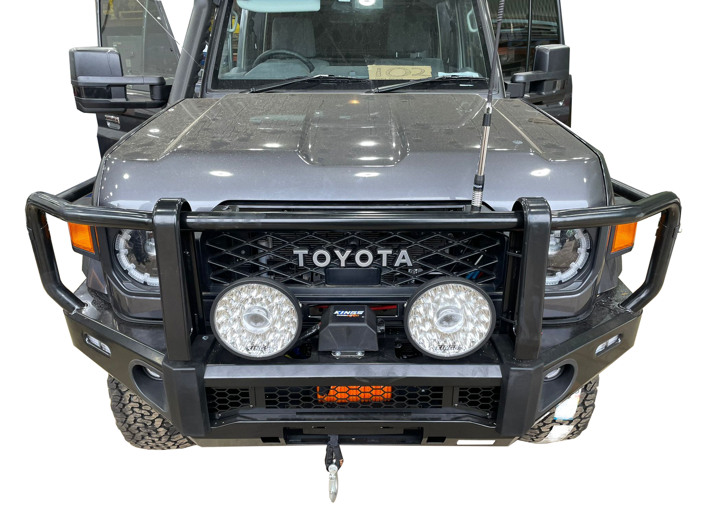 Competition Series Bullbar Suitable For Toyota Land Cruiser 79  Series 2024+  (ADR Approved) - OZI4X4 PTY LTD