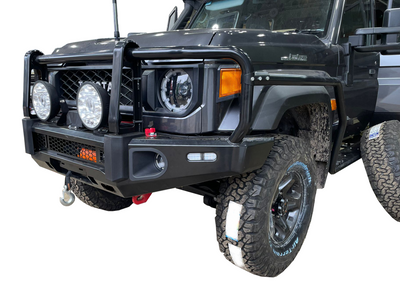 Competition Series Bullbar Suitable For Toyota Land Cruiser 79  Series 2024+  (ADR Approved) - OZI4X4 PTY LTD