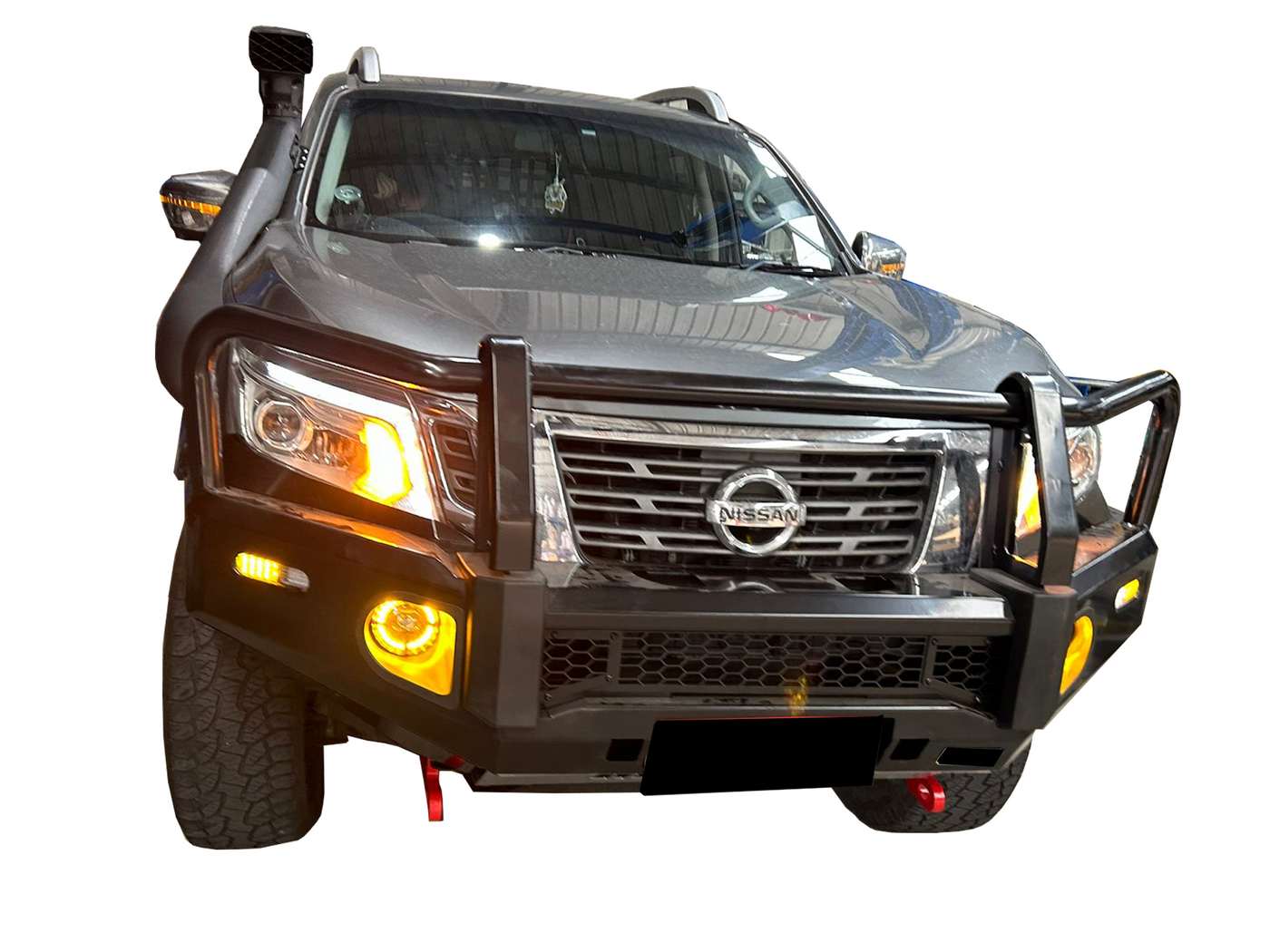 Competition Bullbar Suits Nissan Navara NP300 2015-2020 - OZI4X4 PTY LTD