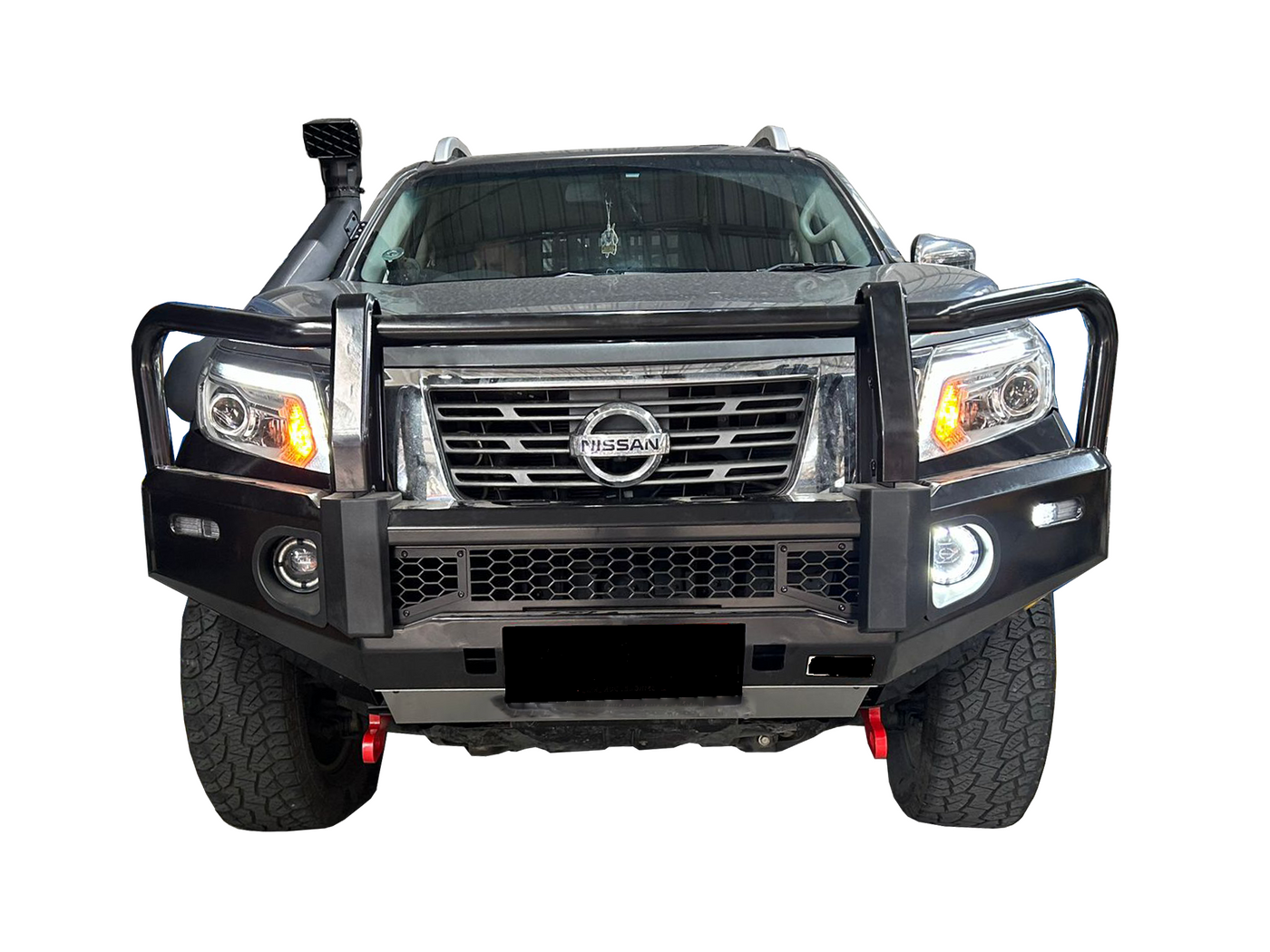 Competition Bullbar Suits Nissan Navara NP300 2015-2020 - OZI4X4 PTY LTD