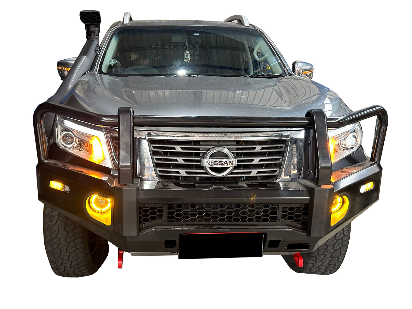 Competition Bullbar Suits Nissan Navara NP300 2015-2020 - OZI4X4 PTY LTD