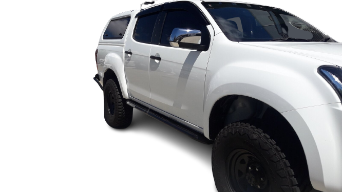 Standard Rock Slider Suitable for Isuzu Dmax Dual Cab 2012 - 2020 - OZI4X4 PTY LTD