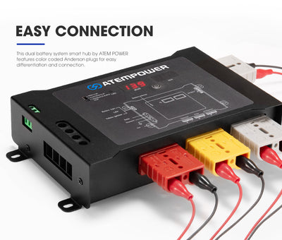 Smart Hub Dual Battery System Fit DC to DC Chargers - OZI4X4 PTY LTD