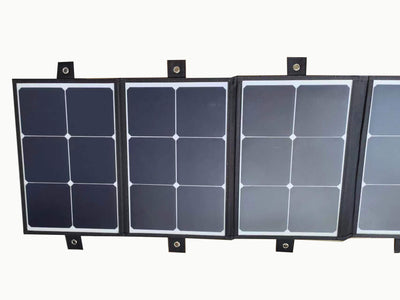 120W Folding Portable Solar Panel 18V 6.6A (Pre-Order) - OZI4X4 PTY LTD