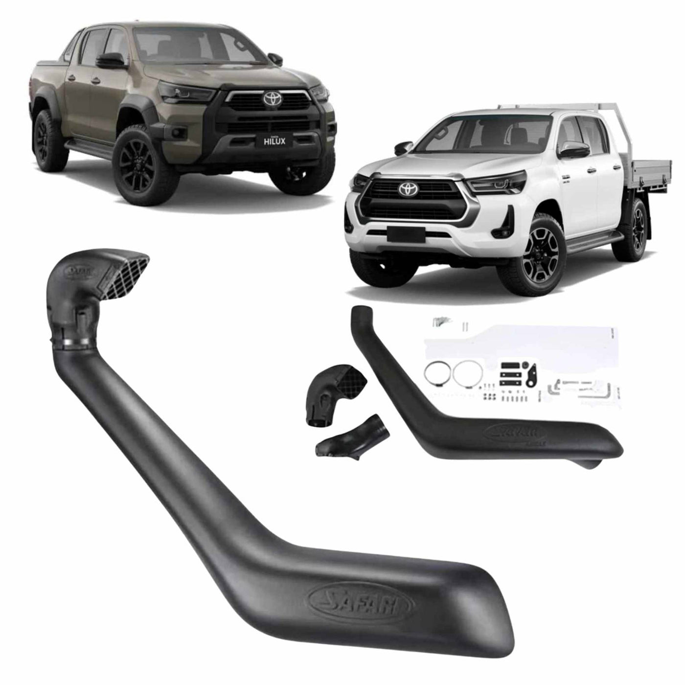 Safari Snorkel Suitable For Toyota Hilux (01/2015 - on) - OZI4X4 PTY LTD