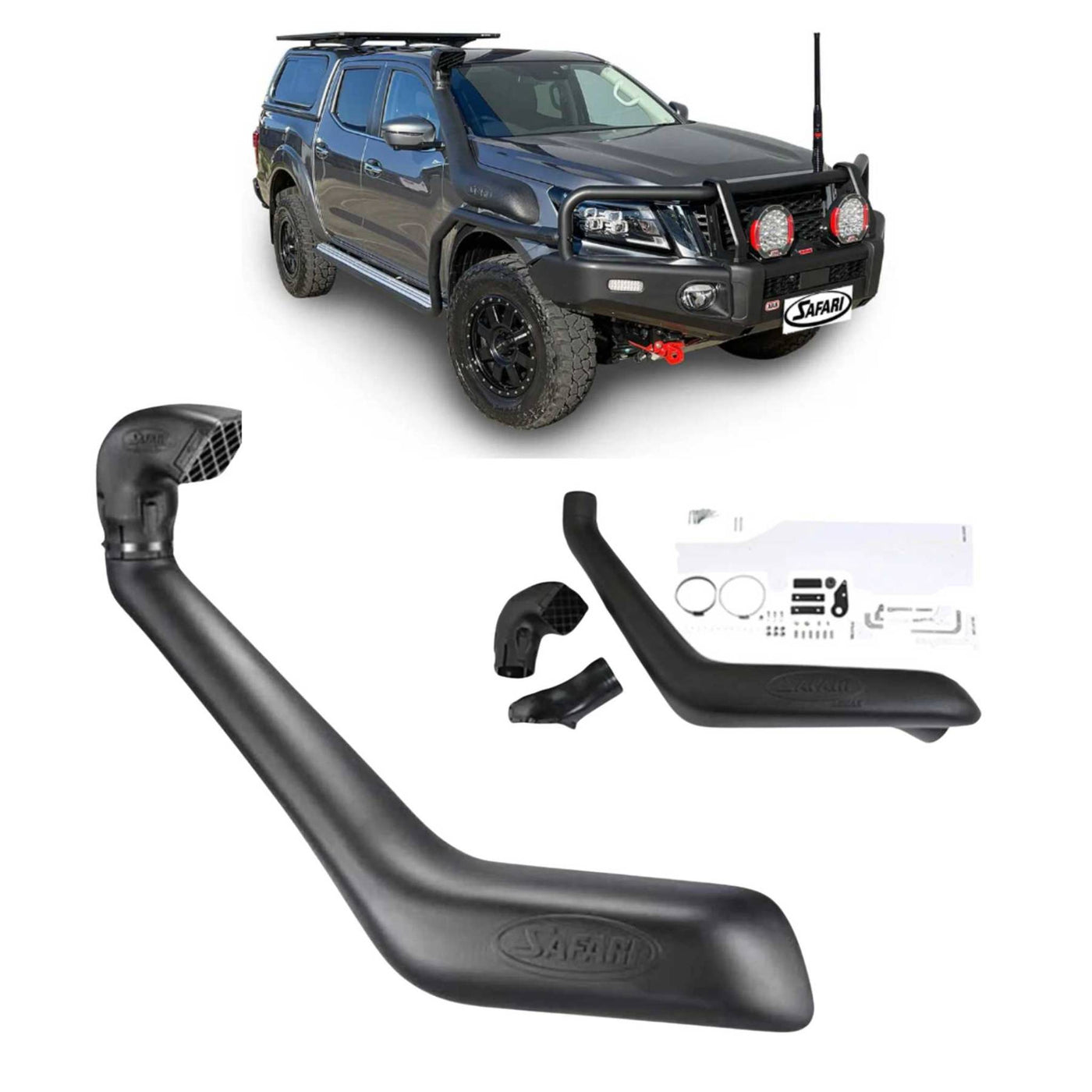 Safari Snorkel for Nissan Navara (12/2020 - on) - OZI4X4 PTY LTD