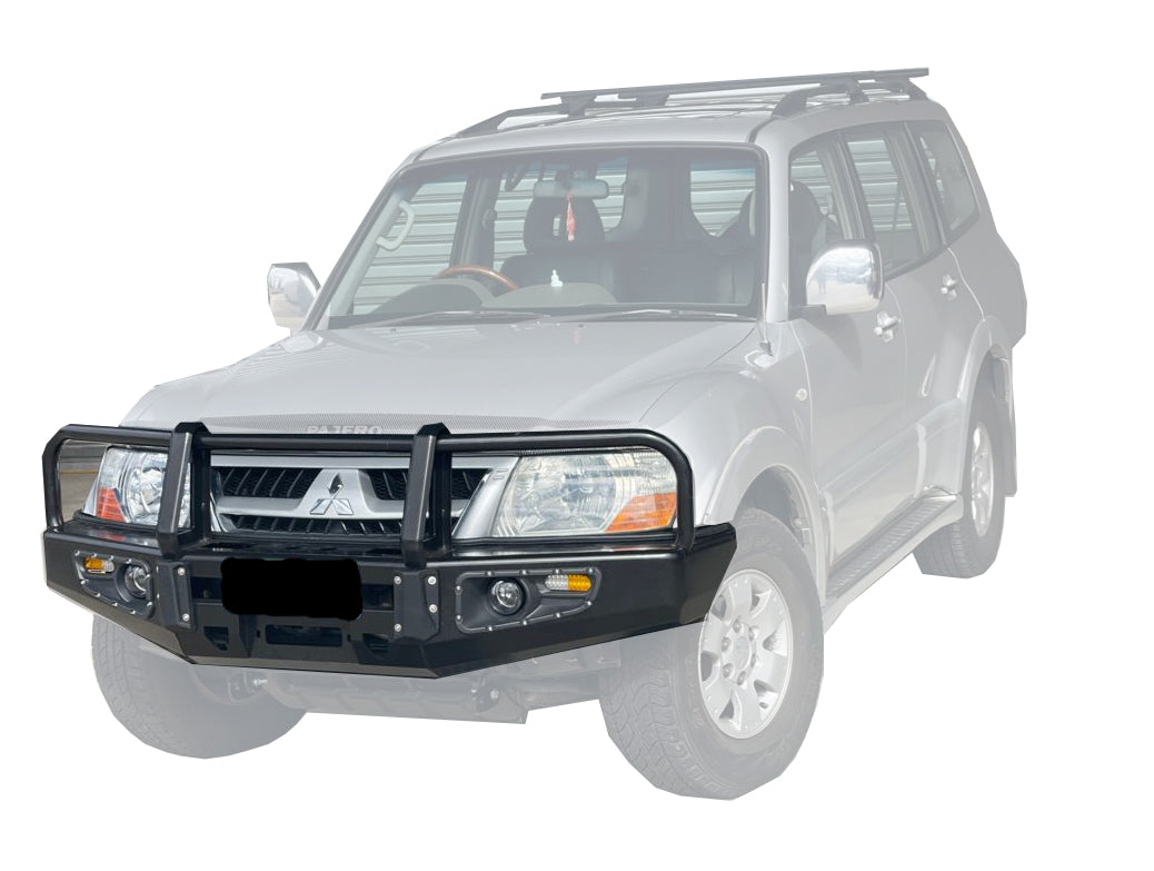 Commercial Bullbar Suits Mitsubishi Pajero V73 2000 - 2006 NM NP