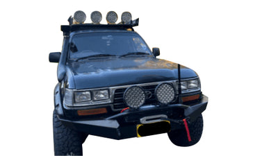 Hustler Bullbar Suitable For Toyota Land Cruiser 80 Series 1990 -1998 (Pre Order) - OZI4X4 PTY LTD