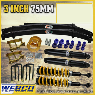 3 Inch Webco Full Suspension - OZI4X4 PTY LTD