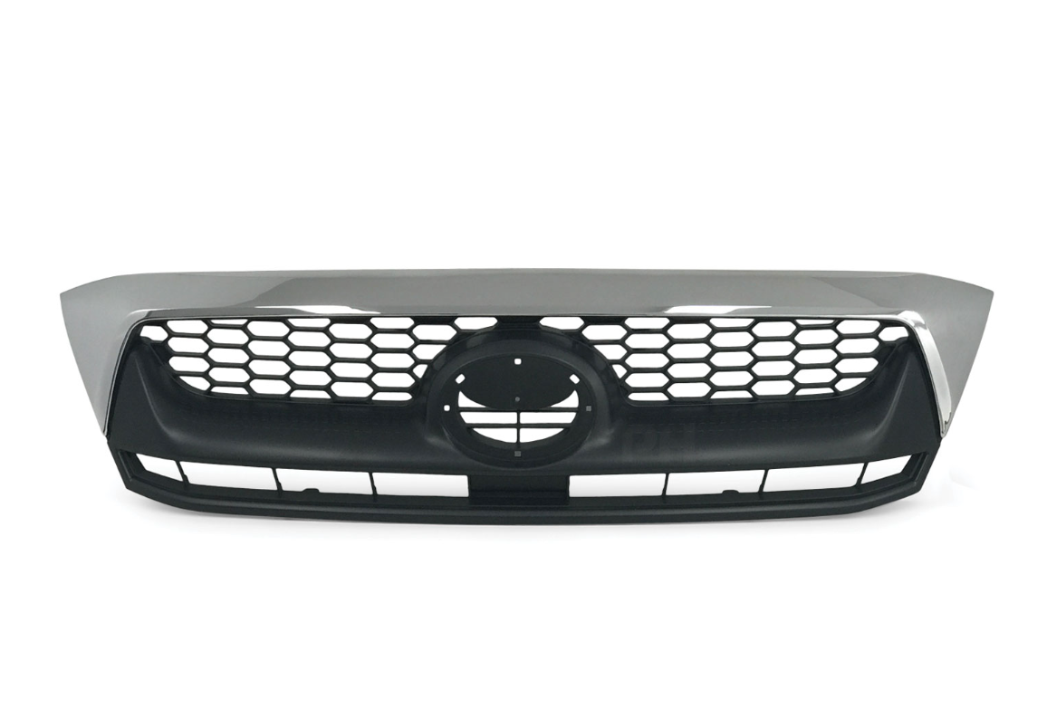 Half Chrome Grill Suitable for Toyota Hilux 2005-2011 - OZI4X4 PTY LTD
