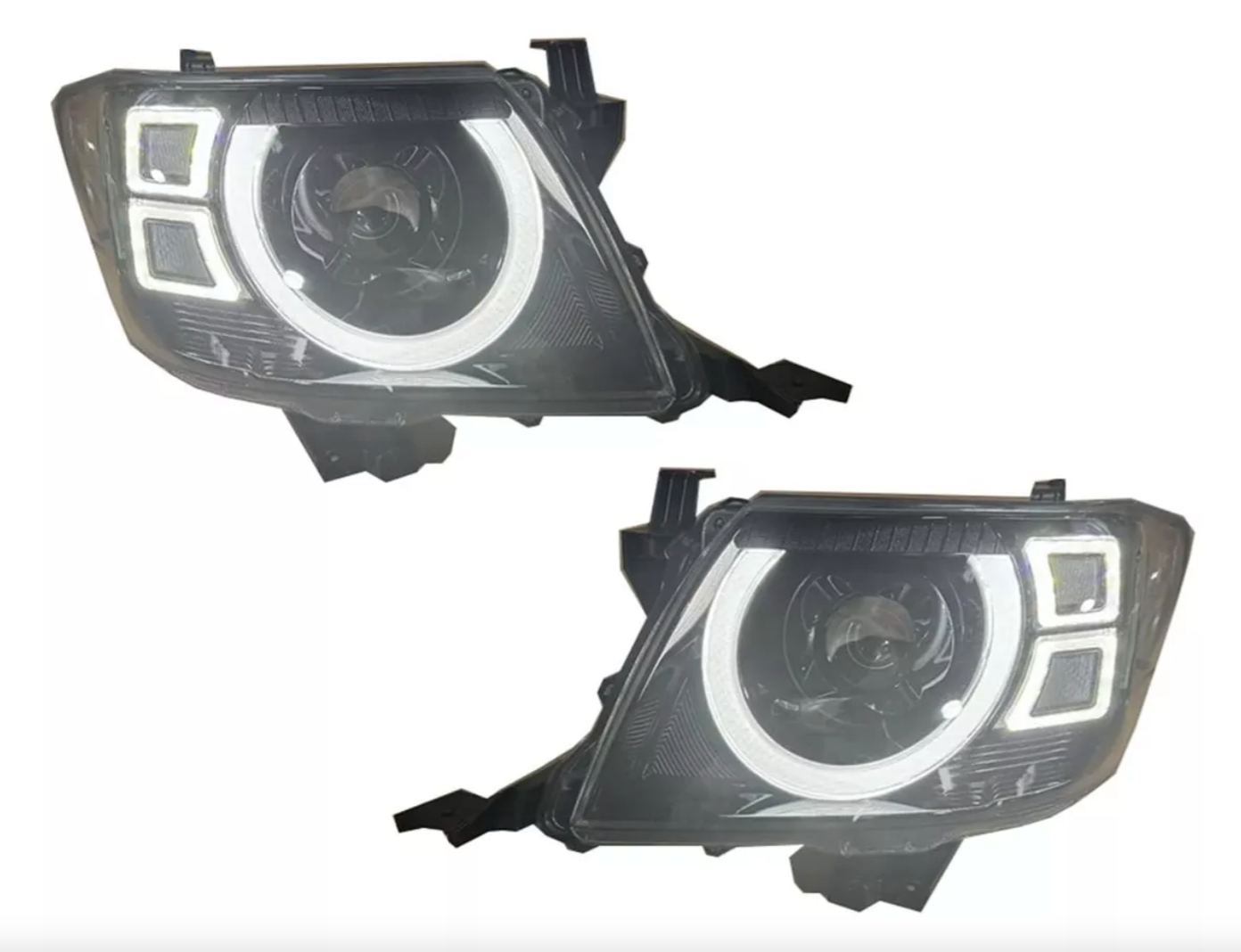 GEN 2 Projector Halo Headlight (Blacked Out) Suitable for Toyota Hilux 2005 - 2011 (Pre-Order) - OZI4X4 PTY LTD