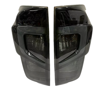 Tail Lights Smoked Black Suitable For Nissan Navara NP300 D23 2015-2022