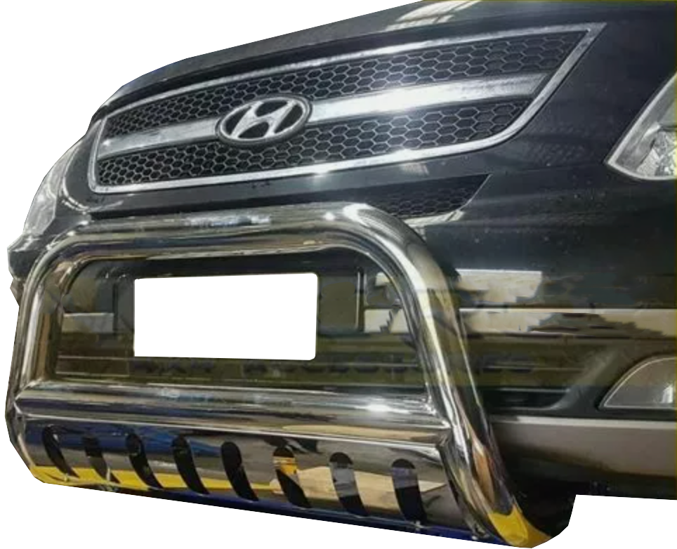 Chrome Nudge Bar Suits Hyundai iLoad / iMax TQ-V / TQ-W 2008-2023