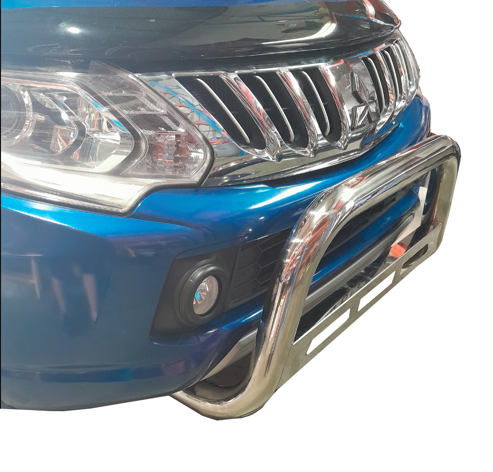 Chrome Nudge Bar Suits Mitsubishi Triton MQ 2015-2018 (Online Only)