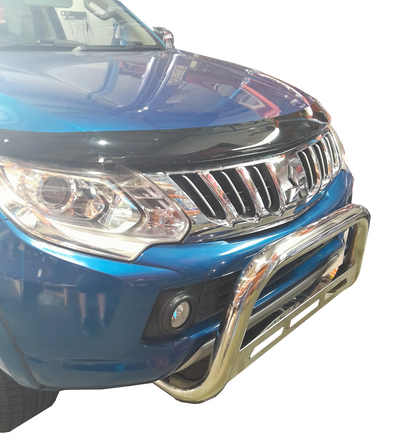 Chrome Nudge Bar Suits Mitsubishi Triton MQ 2015-2018 (Online Only)