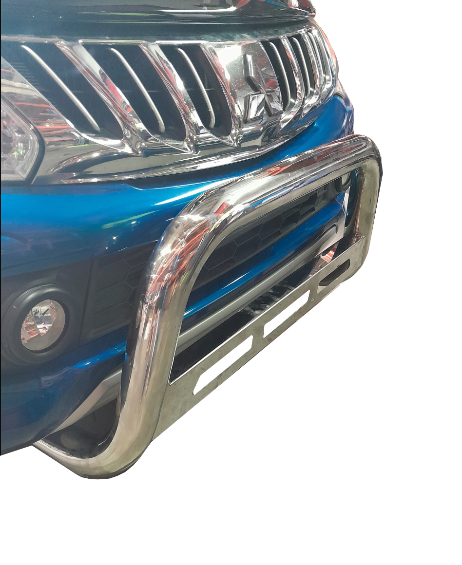 Chrome Nudge Bar Suits Mitsubishi Triton MQ 2015-2018 (Online Only)