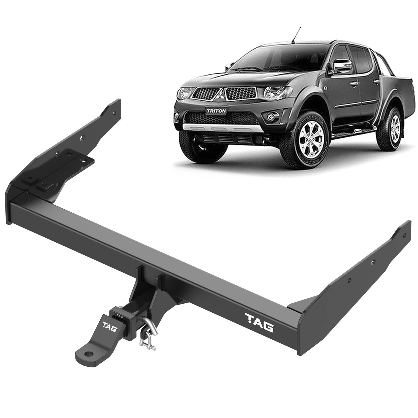 TAG Heavy Duty Towbar for Mitsubishi Triton (10/2009 - 04/2015) - OZI4X4 PTY LTD