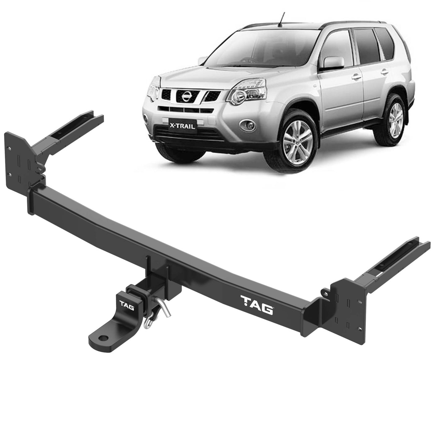 TAG Heavy Duty Towbar for Nissan X-TRAIL (10/2007 - 02/2014) - OZI4X4 PTY LTD