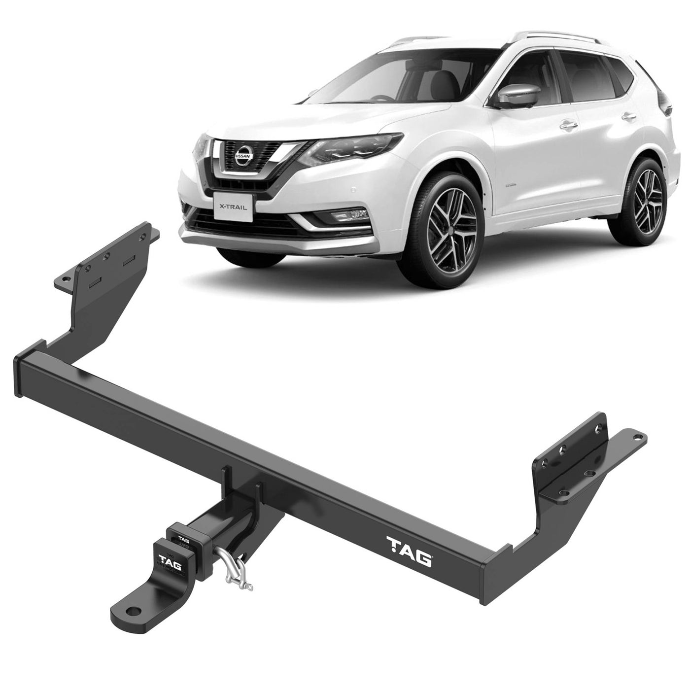 TAG Heavy Duty Towbar for Nissan X-TRAIL (03/2014 - 07/2022) - OZI4X4 PTY LTD