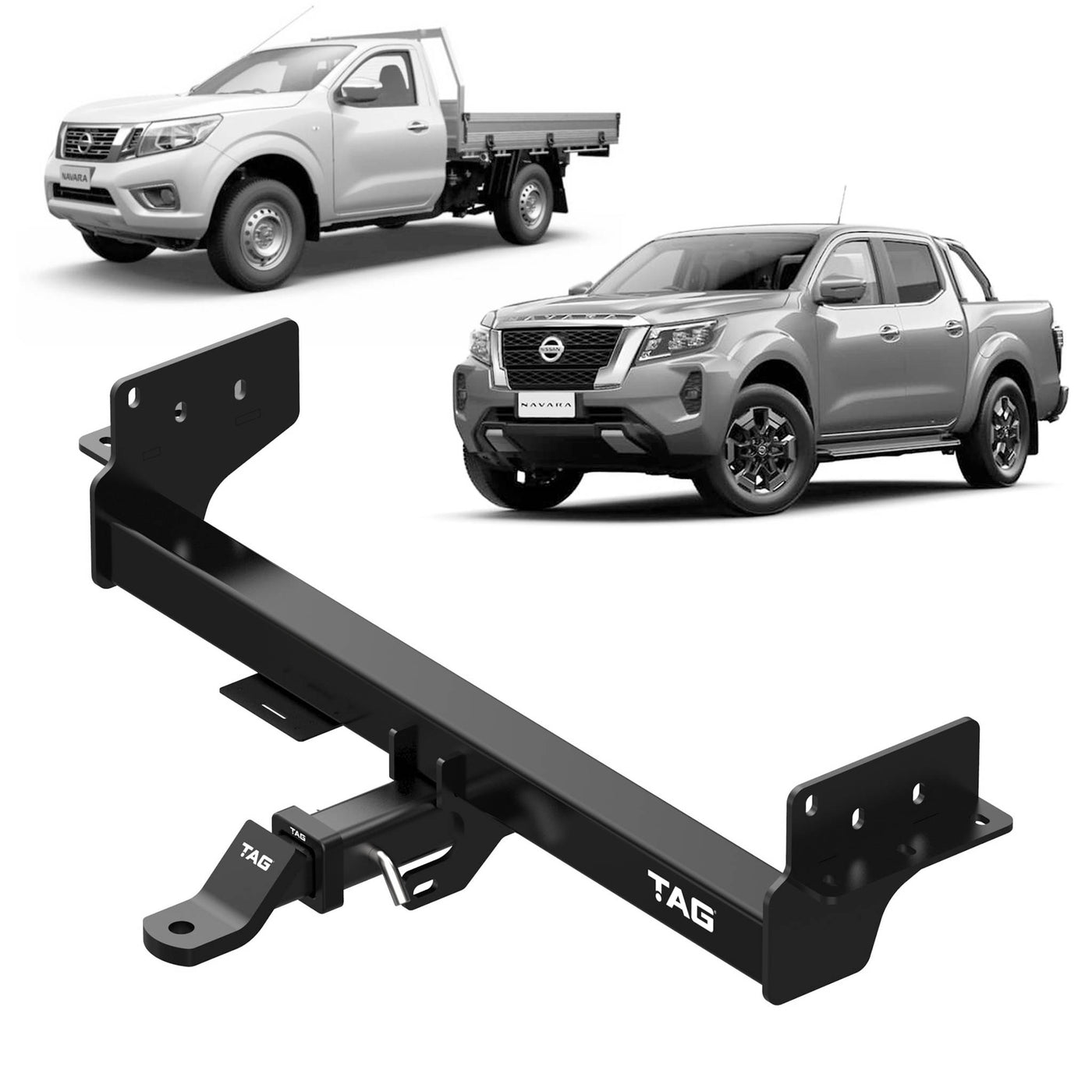 TAG Heavy Duty Towbar for Nissan Navara (12/2020 - on) - OZI4X4 PTY LTD