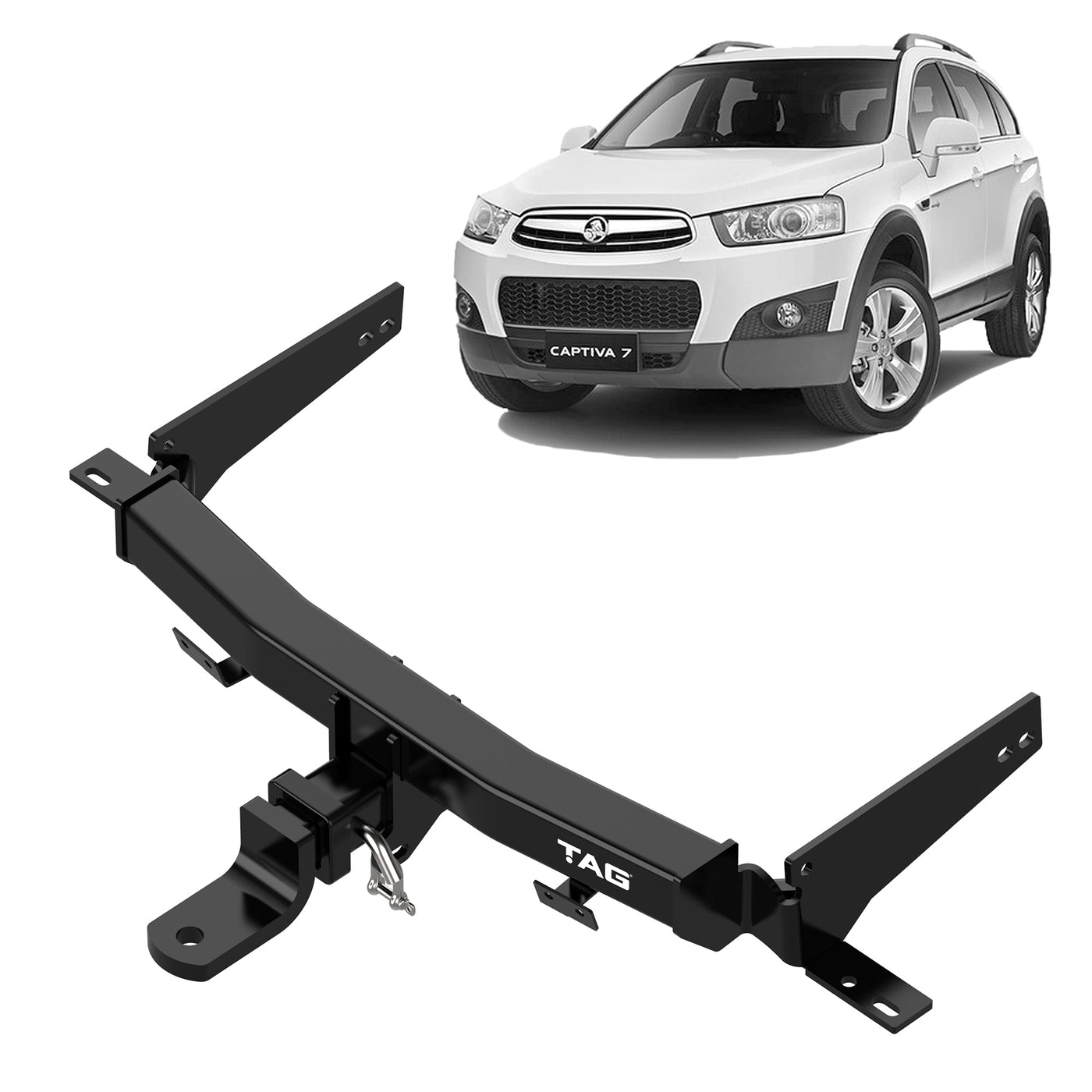 TAG HEAVY DUTY TOWBAR for Holden Captiva (10/2006 - on) - OZI4X4 PTY LTD