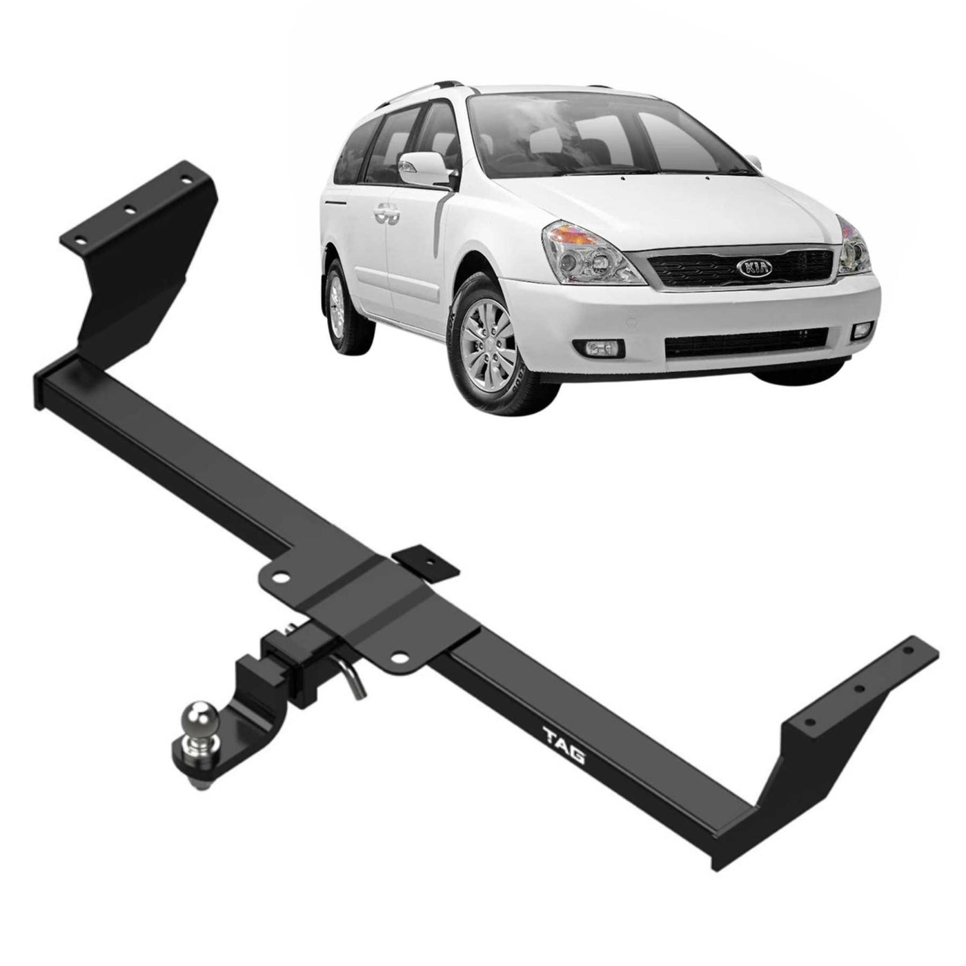 TAG Heavy Duty Towbar for KIA Grand Carnival (01/2006 - on) - OZI4X4 PTY LTD