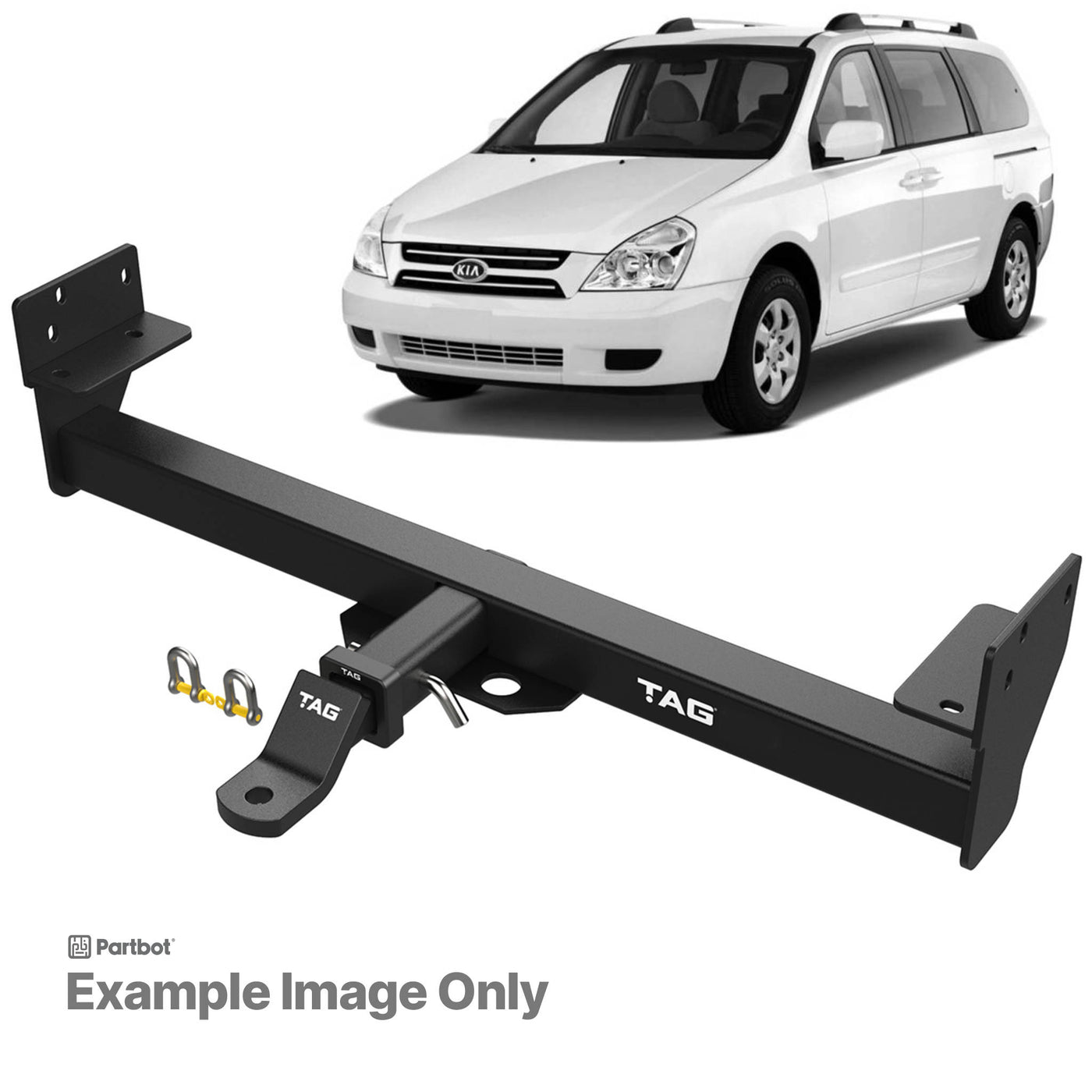 TAG Heavy Duty Towbar for KIA Carnival (08/2006 - 2011) - OZI4X4 PTY LTD