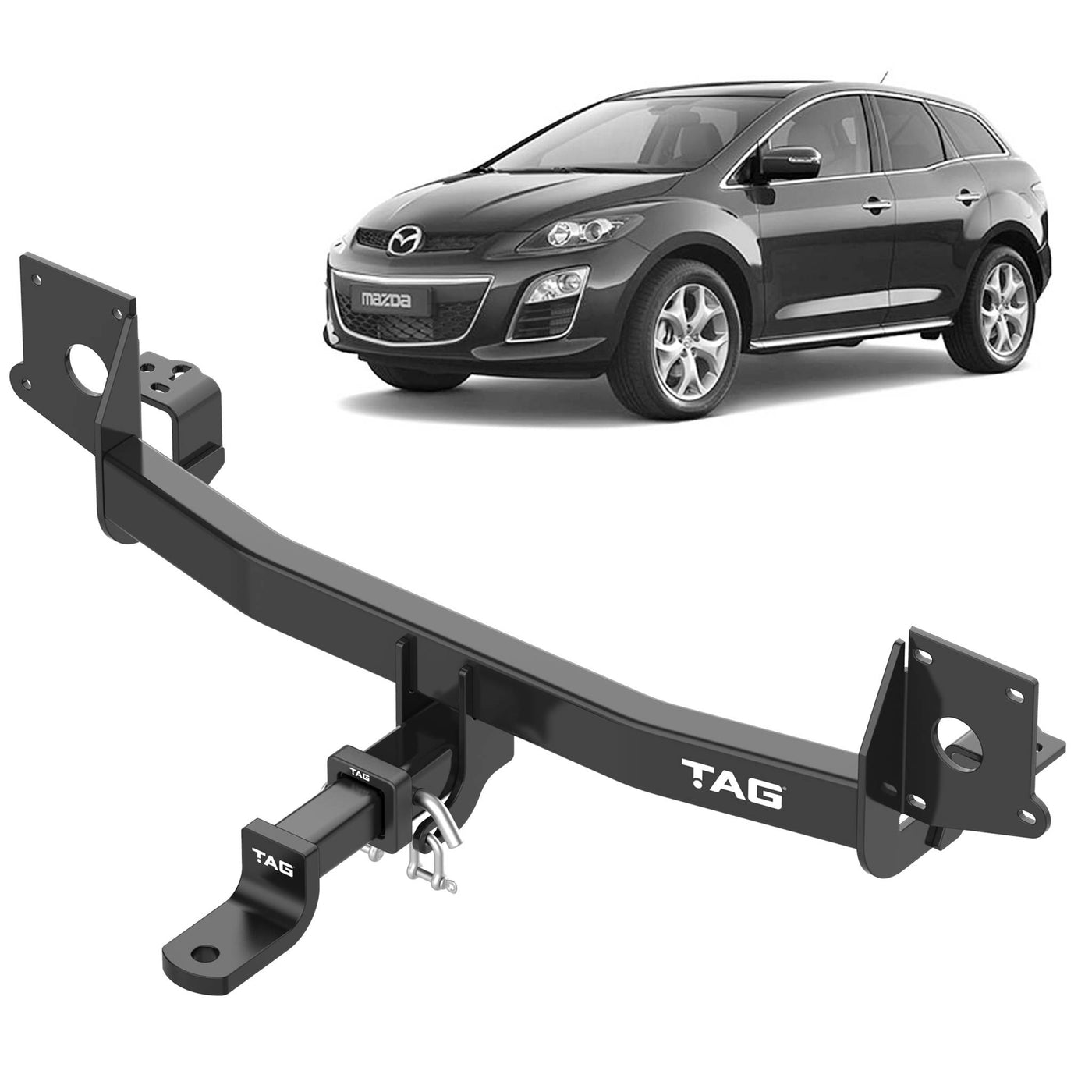 TAG Heavy Duty Towbar for Mazda CX-7 (10/2009 - 01/2012) - OZI4X4 PTY LTD