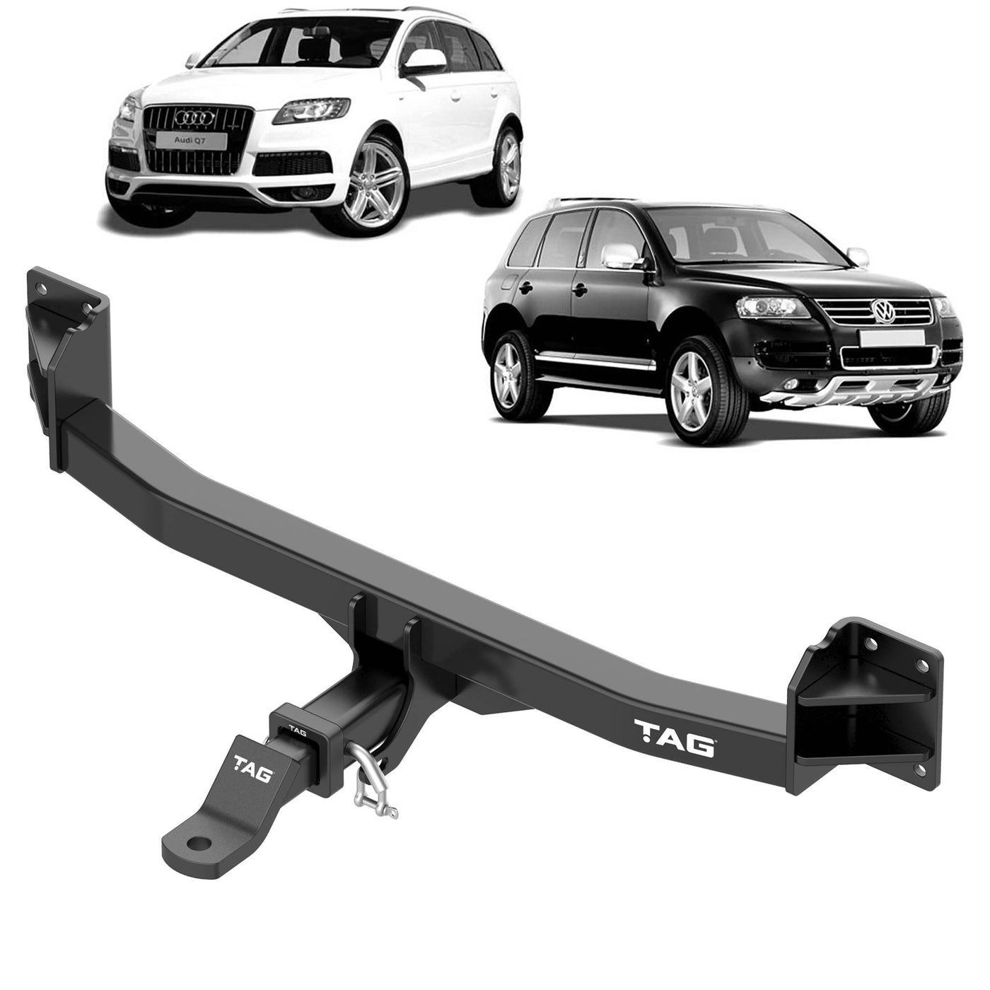 TAG Heavy Duty Towbar for Audi Q7 (03/2006 - 08/2015), Volkswagen Touareg (09/2003 - 2011) - OZI4X4 PTY LTD