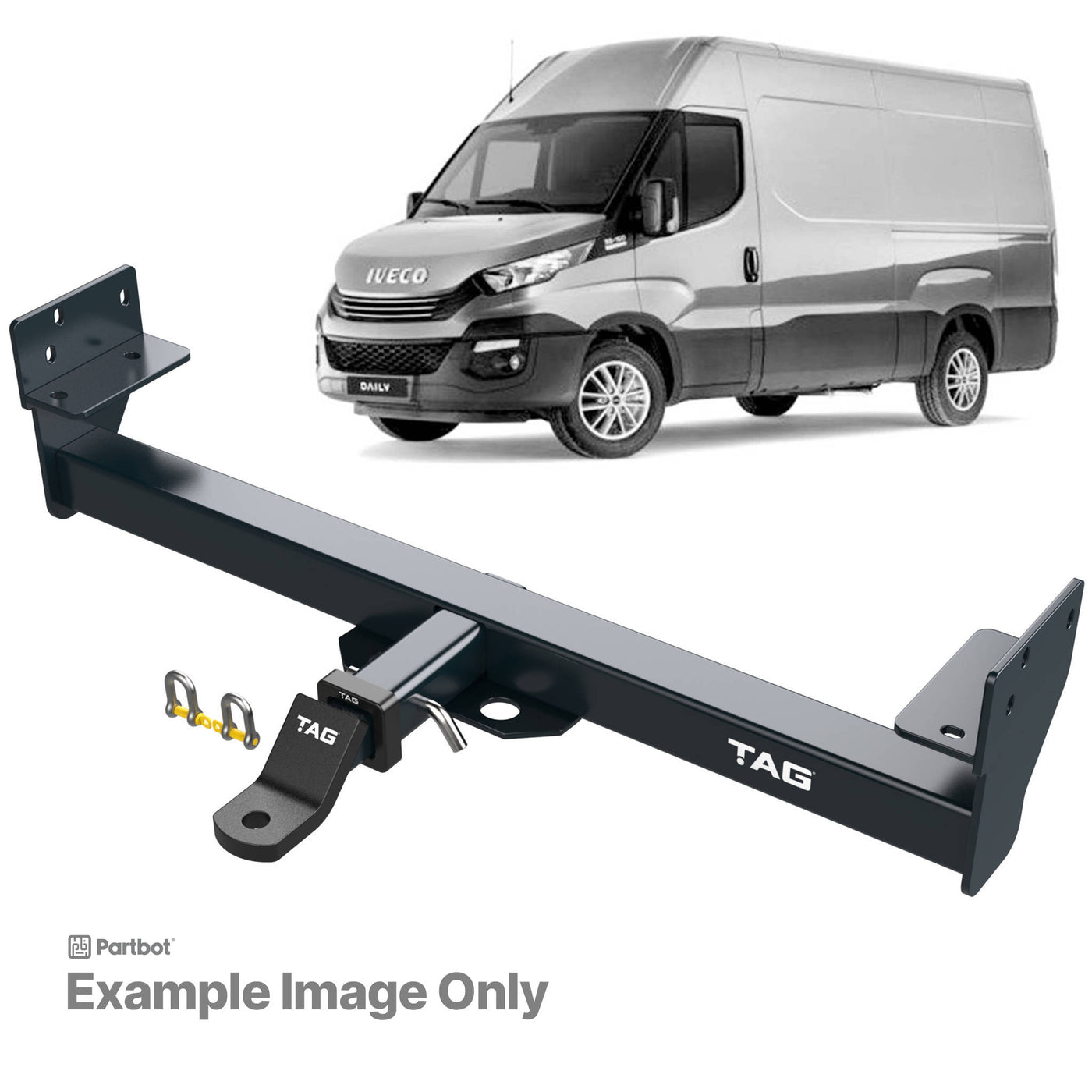 TAG Heavy Duty Towbar for Iveco Daily Vi (03/2014 - 04/2016), Daily (05/2015 - on) - OZI4X4 PTY LTD