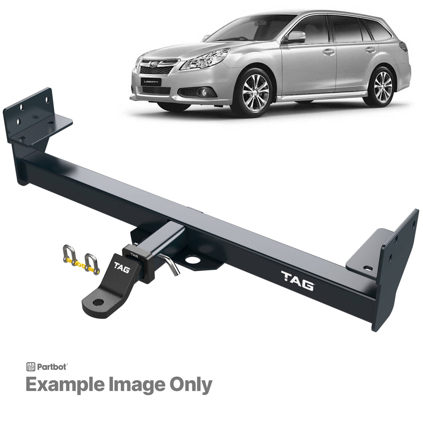 TAG Heavy Duty Towbar for Subaru Liberty (09/2009 - 01/2015) - OZI4X4 PTY LTD