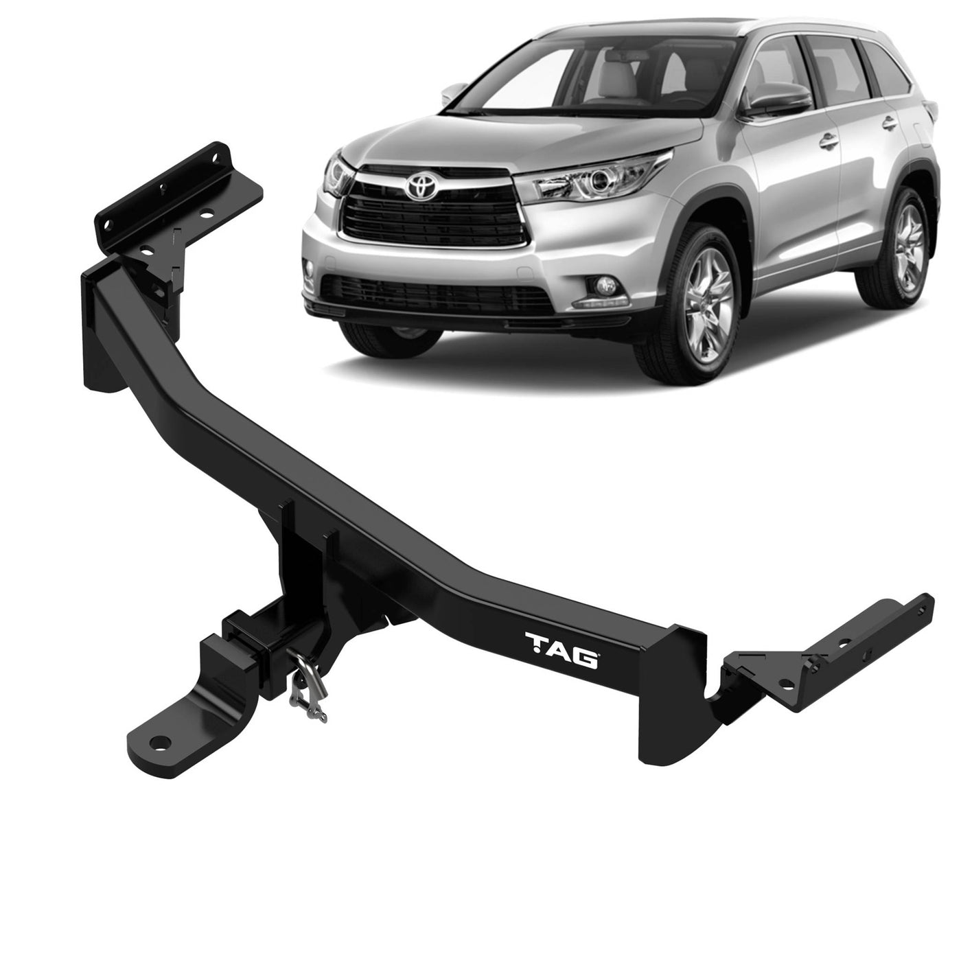 TAG Heavy Duty Towbar Suitable For Toyota Kluger (03/2014 - 02/2021) - OZI4X4 PTY LTD