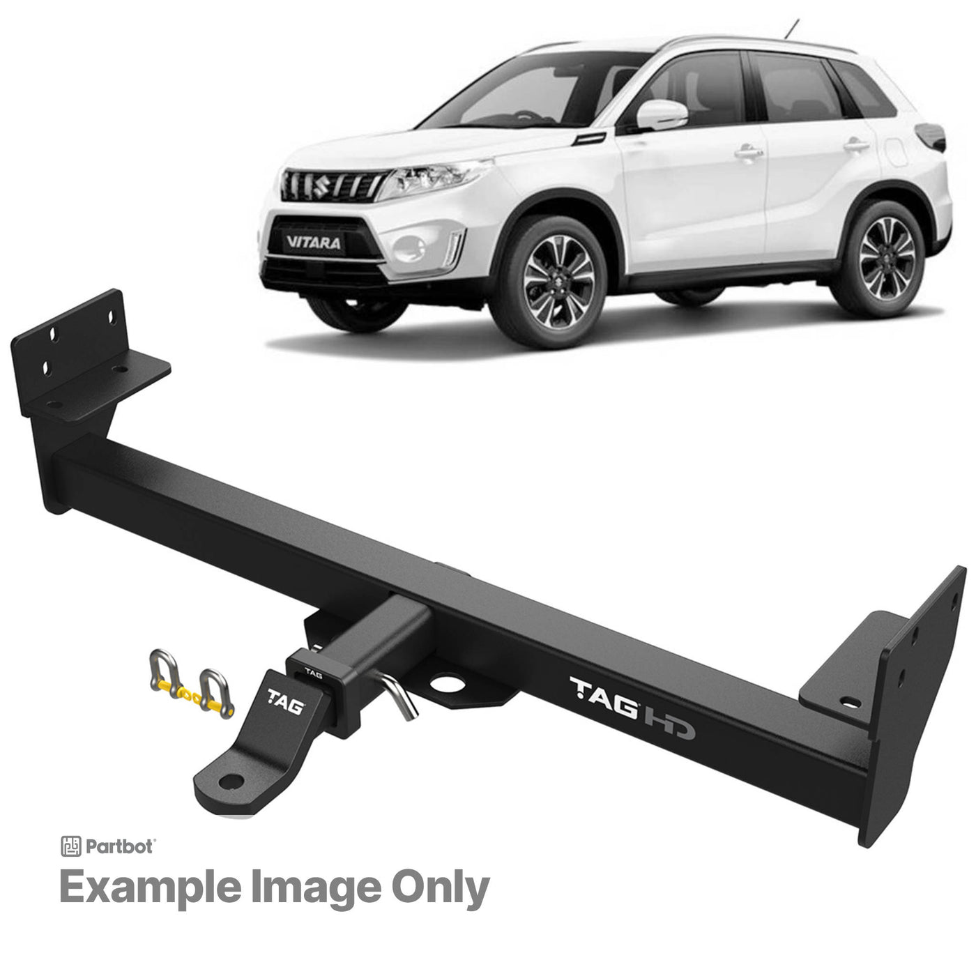 TAG Heavy Duty Towbar for Suzuki Vitara (09/2015 - 10/2018) - OZI4X4 PTY LTD