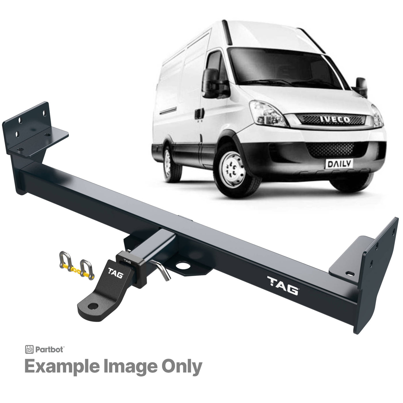 TAG Heavy Duty Towbar for Iveco Daily (03/2002 - 2016), Daily Iii (05/1999 - 04/2006) - OZI4X4 PTY LTD