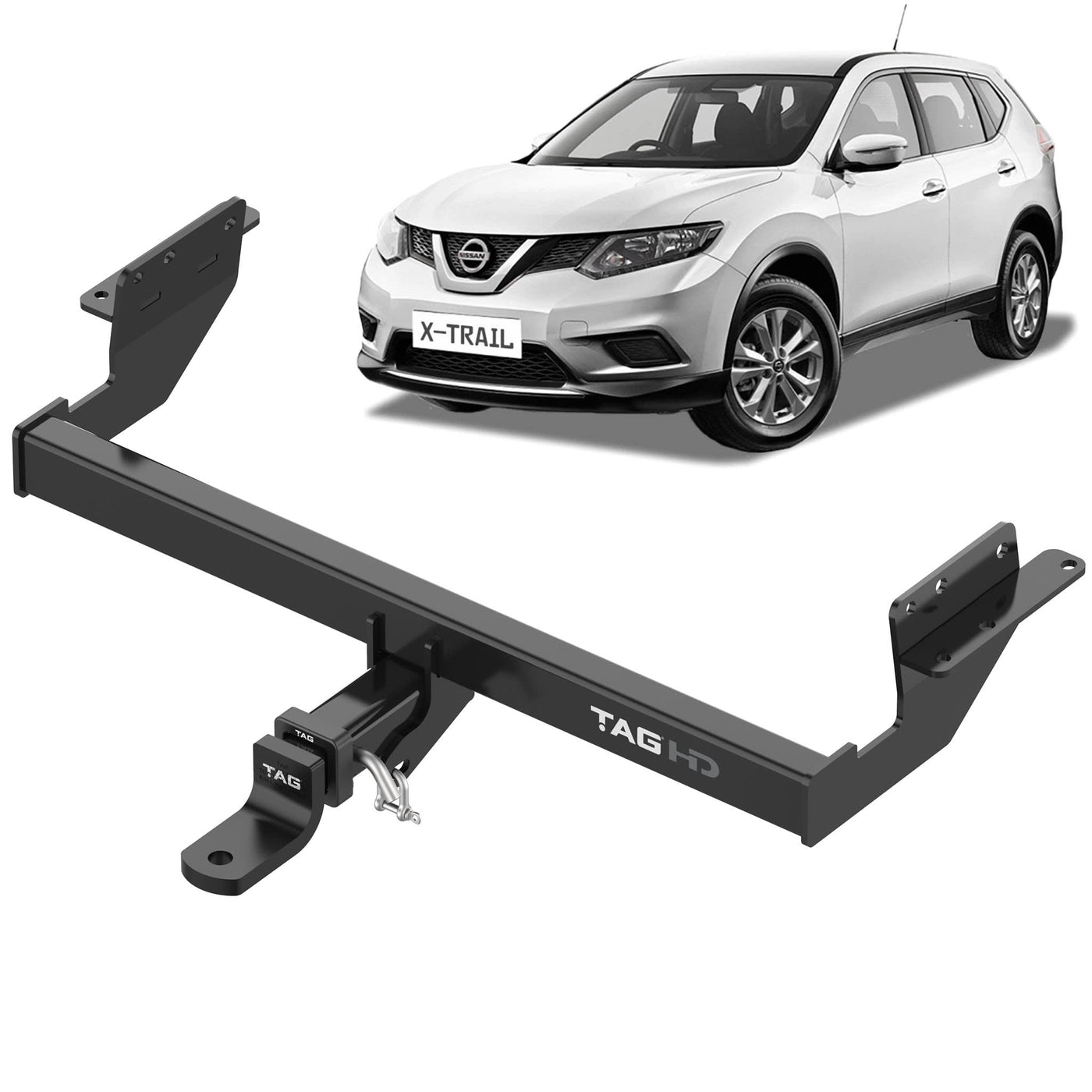 TAG Heavy Duty Towbar for Nissan X-TRAIL (12/2013 - 07/2022) - OZI4X4 PTY LTD