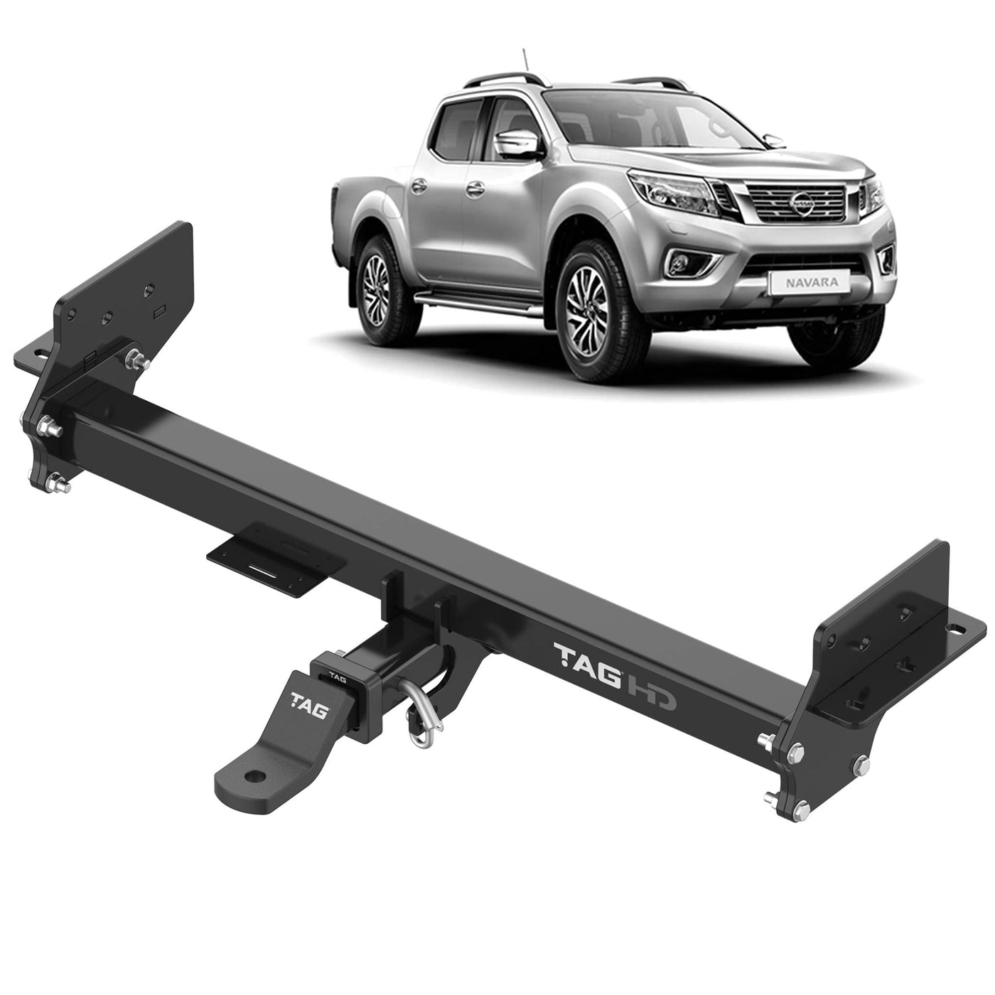 TAG Heavy Duty Towbar for Nissan Navara (01/2015 - 12/2020) - OZI4X4 PTY LTD