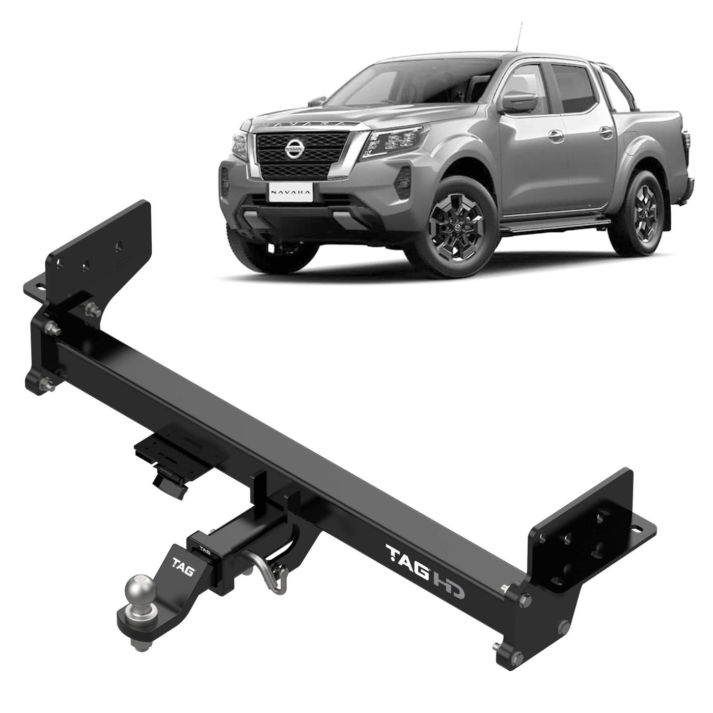 TAG Heavy Duty Towbar for Nissan Navara (12/2020 - on) - OZI4X4 PTY LTD