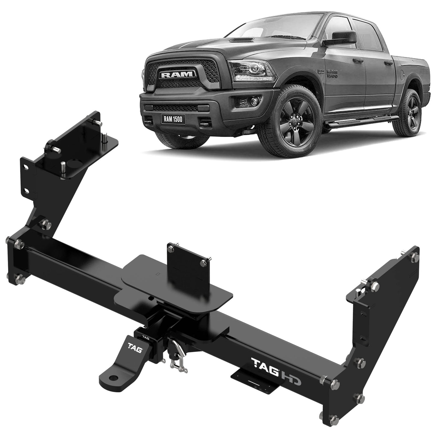 TAG Heavy Duty Towbar for RAM 1500 (06/2018 - on) - OZI4X4 PTY LTD