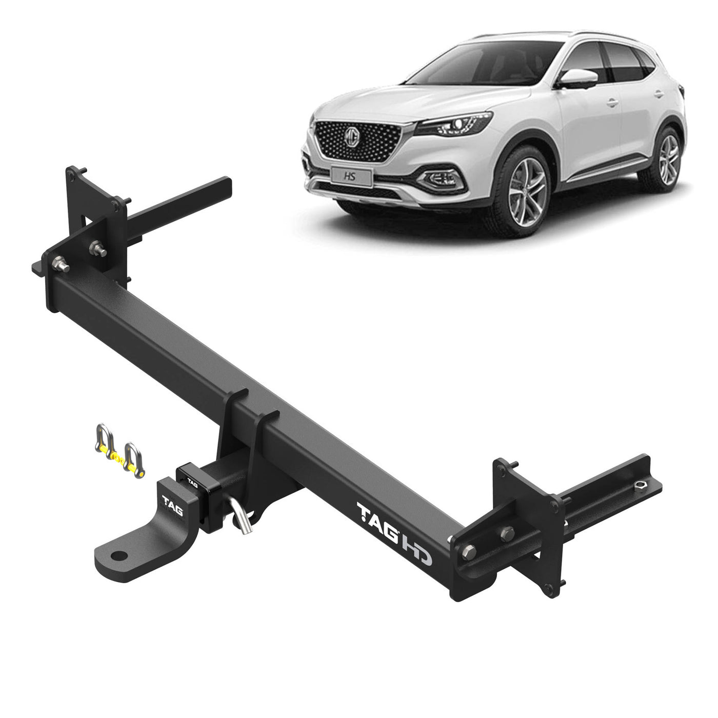 TAG Heavy Duty Towbar for MG Mg Hs (09/2019 - on) - OZI4X4 PTY LTD