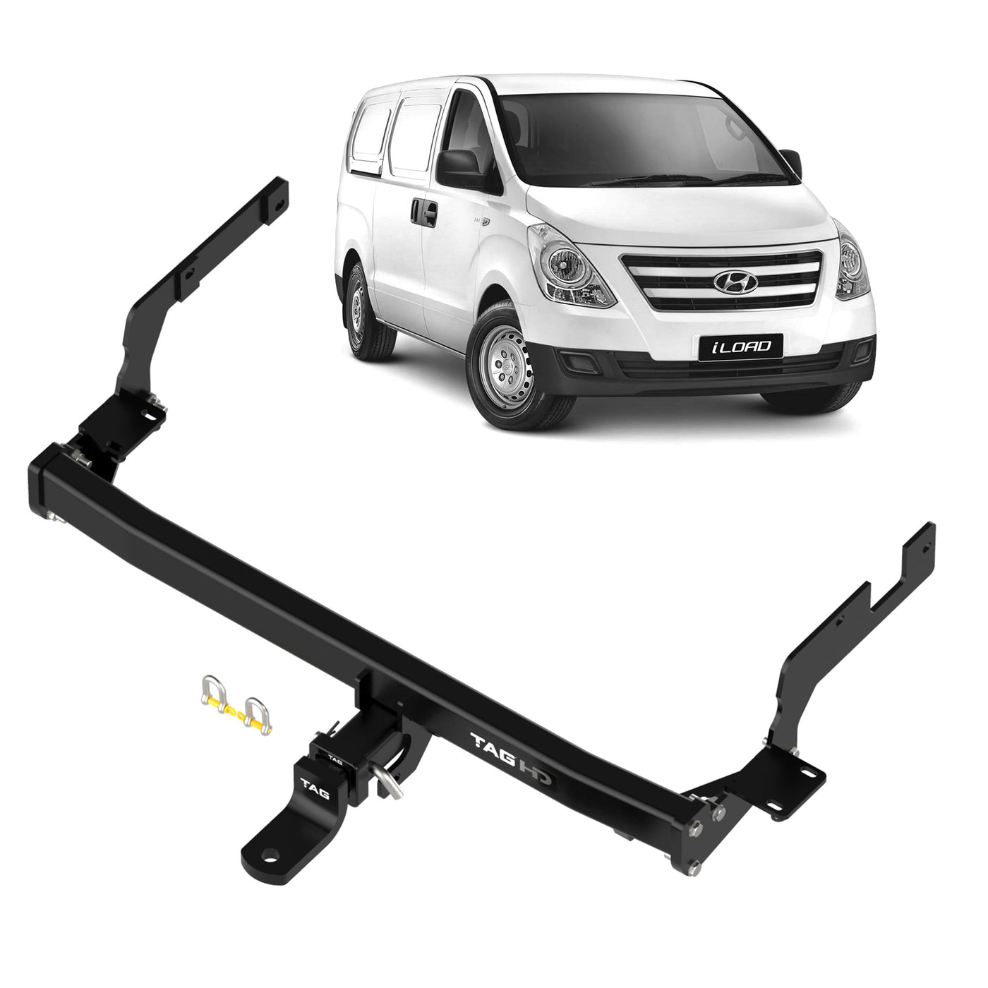 TAG Heavy Duty Towbar for Hyundai ILoad (01/2008 - on), IMAX (02/2008 - on) - OZI4X4 PTY LTD